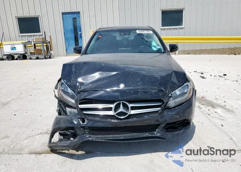 2016 Mercedes-Benz C 300 from USA, damaged, VIN 55SWF4JB6GU149720